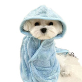 Dogs can wear bathing and drying bathrobes in all seasons bath towels thickened absorbent towels - V.I.P Digital Presence