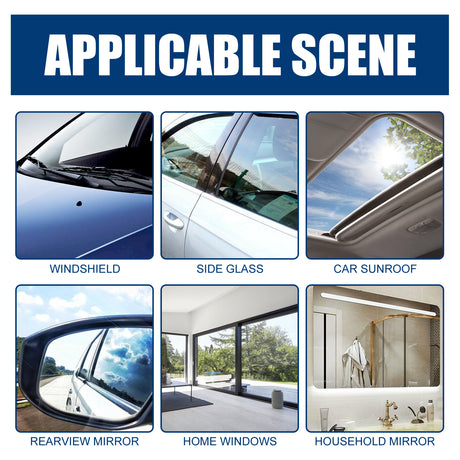Glass Hard Spot Remover Car Glass, Glass Cleaning Decontamination Scratch Repair Polishing Cream - V.I.P Digital Presence