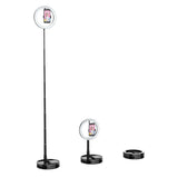 Foldable LED Ring Light Dimmable Selfie USB Ring Video Light with 1.68m Stand For Video Youtube Tiktok Makeup Flash - V.I.P Digital Presence