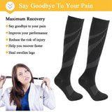 Compression Stocking Anti-slip Best for Basketball Football Outdoor Running  Socks Women Men Travel Compression Socks - V.I.P Digital Presence
