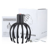 Multi Claw Electric Massager Head Scalp Kneading Massager Eight Claw Fish Electric Head Massage Claw - V.I.P Digital Presence