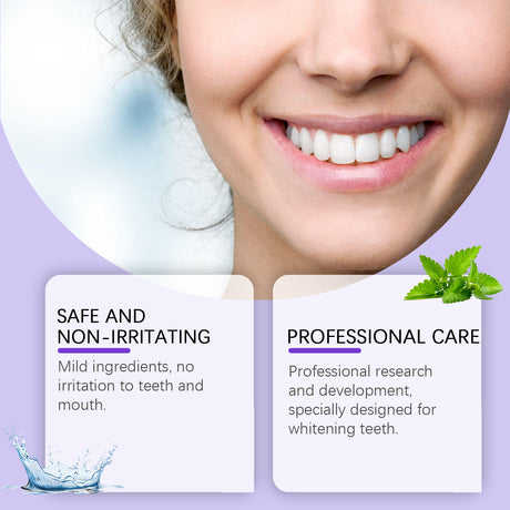 Purple Toned Teeth Set Clean Teeth Fresh Breath Care Mouth Clean Mouth Care - V.I.P Digital Presence