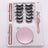 Eight Pairs Of Magnet False Eyelashes With Round Box Mirror Magnetic Iron-Absorbing Stone Eyelashes Magnetic Eyeliner Liquid Eyelashes - V.I.P Digital Presence