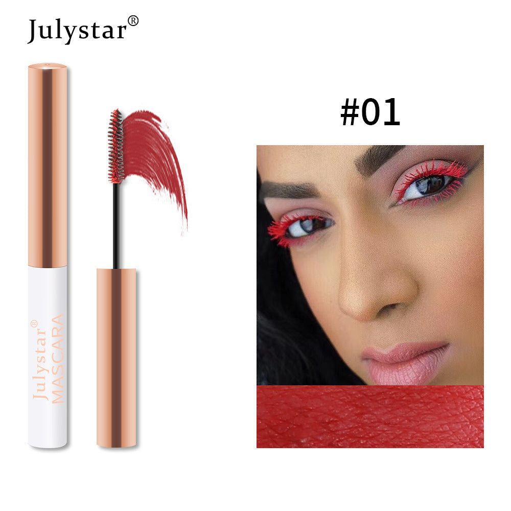 Eyelash Foundation Cream Waterproof Anti Sweat Not Dizzy Dye Slender Long Curl Warped Thick Color Mascara - V.I.P Digital Presence