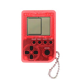Mini consola de juegos portátil para niños, nostálgica, con llavero, Tetris, regalo para niños 