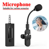 K35D Wireless Microphone 3.5mm Collar style Teacher Classroom Bee Amplifier Extended Video Receiver - V.I.P Digital Presence