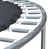 14FT Trampoline for Adults & Kids with Basketball Hoop, Outdoor Trampolines w/Ladder and Safety Enclosure Net for Kids and Adult - V.I.P Digital Presence