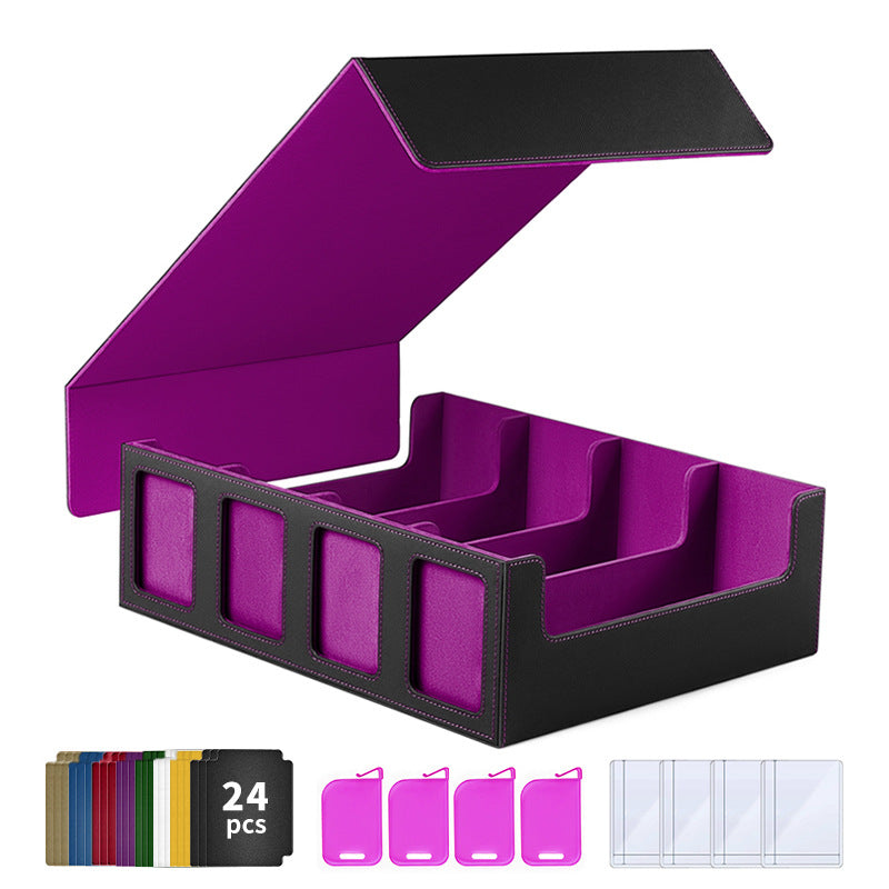 Large-capacity 3000+ Tabletop Game Card Storage Box - Yu-Gi-Oh! & Pokémon Flip-Top Card Case - V.I.P Digital Presence