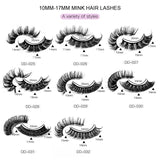 New DD Russian Large Roll Grafting Free False Eyelashes 10 Pairs Of Multi-Layer Thick Cross Mink Like Eyelashes - V.I.P Digital Presence