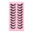 New Russian Volume False Eyelashes DD Curved Thick Eyelashes Ten Pairs Of Chemical Fiber Natural Charm Eyelashes - V.I.P Digital Presence