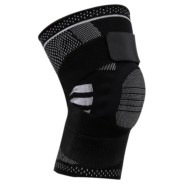Professional Knee Brace Detachable Elastic Belt Silica Gel Knee Pad Support Workout Running Basketball Compression Leg Sleeve - V.I.P Digital Presence