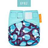 Happy Flute 1 pcs heavy wetter night AIO AI2 baby cloth diaper nappy one size fit all - V.I.P Digital Presence