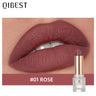 QIBEST Lipstick Velvet Matte Lipstick Not Easy To Fade Easy To Color Matte Lipstick - V.I.P Digital Presence