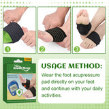 Foot Acupressure Pads, Relieve Heel Soreness Foot Massage Treatment Physical Discomfort Acupressure Pad - V.I.P Digital Presence