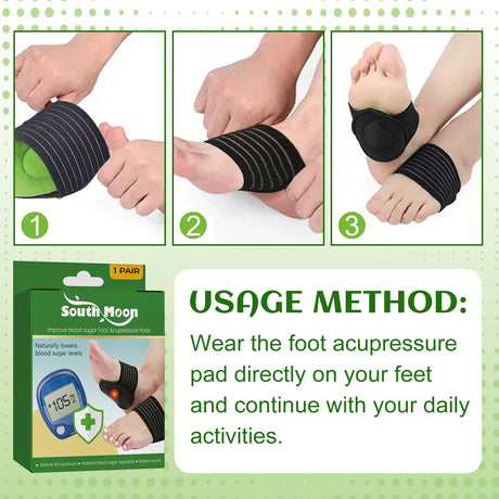 Foot Acupressure Pads, Relieve Heel Soreness Foot Massage Treatment Physical Discomfort Acupressure Pad - V.I.P Digital Presence
