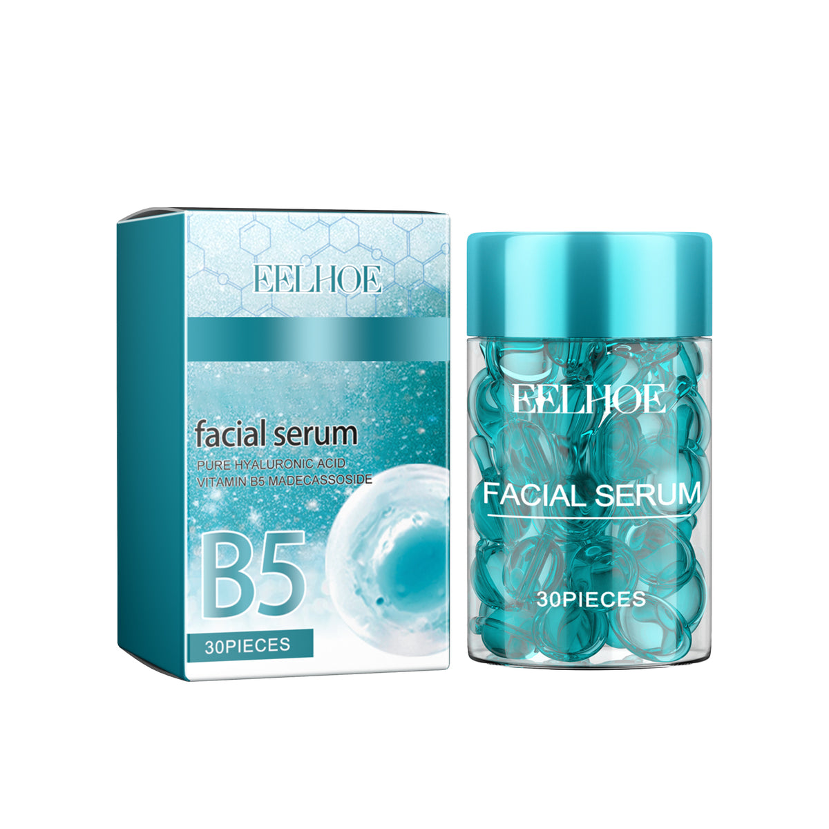B5 Face Capsule Essence Reduces Fine Lines, Lifts Sagging, Firming And Moisturizing Face