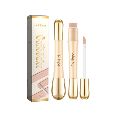 Double Head Concealer, Brightening And Waterproofing Concealer Stick - V.I.P Digital Presence