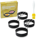 Creative thickened stainless steel non stick coating circular egg fryer hamburger patty mold - V.I.P Digital Presence