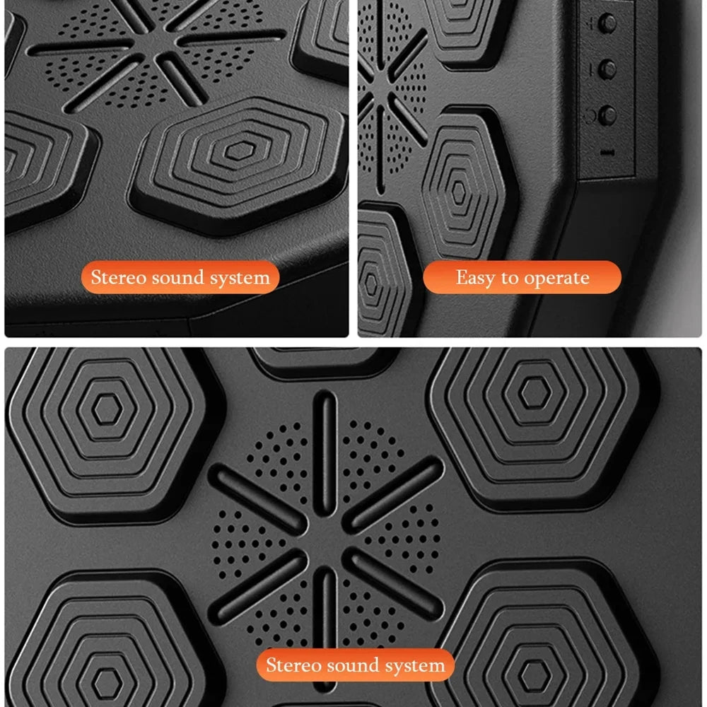 Smart Music Boxing Machine Wall Mounted Bluetooth Smart Fun Punch Boxing Trainer Wall Target Punching Pads Suitable For Home - V.I.P Digital Presence
