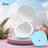 Mini portable LED light-emitting makeup mirror round stackable lighted beauty mirror - V.I.P Digital Presence