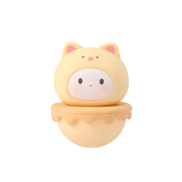 Comes with fragrance and a wobbly figurine gift Office decoration figurine resin tabletop cute little ornament - V.I.P Digital Presence
