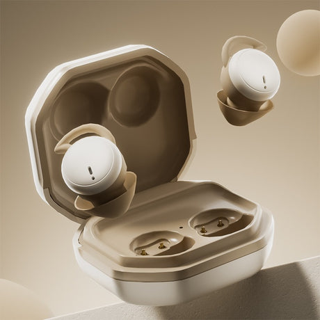 The new mini sleep bluetooth headset does not press the ear invisible ultra small in ear wireless side sleeping headset - V.I.P Digital Presence