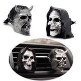 Death Skull Aromatherapy Plugin Resin Ghost Mask Car mounted Aromatherapy Clip Decoration - V.I.P Digital Presence