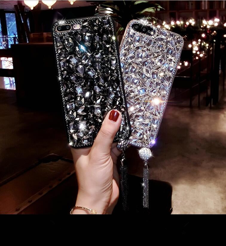 For Huawei P8 P9 P10 P20 Lite Plus Mate 7 8 9 10 Pro Luxury Glitter Back Cover Crystal Bling Diamond rhinestone Phone case - V.I.P Digital Presence