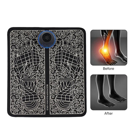 Hot Products Massage Pad Feet Muscle Stimulator Massage Mat Heated Electric Foot Massager For Old People - V.I.P Digital Presence