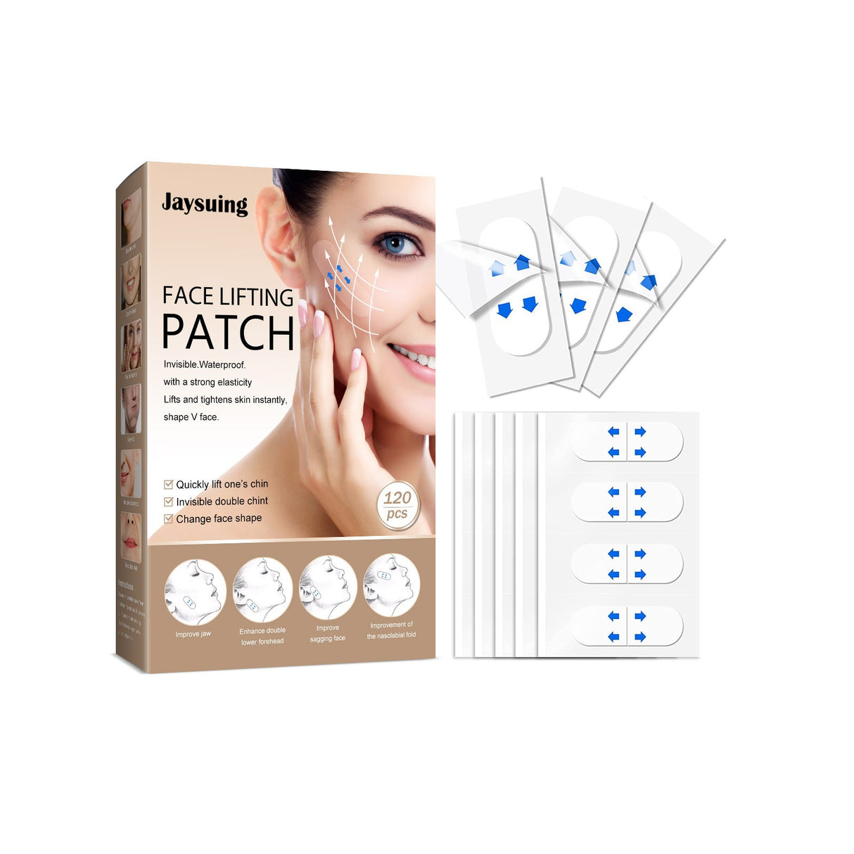 Invisible Face Lift Stickers Lift And Tighten The Chin To Reduce Fine Lines And Shape The V-Shaped Face Stickers - V.I.P Digital Presence