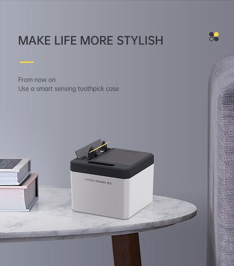 Can sense toothpick box, fully automatic innovation, home restaurant toothpick machine, hotel automatic electric pop-up toothpick cylinder - V.I.P Digital Presence