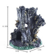 Fish tank pet shelter lizard house tree stump ornaments - V.I.P Digital Presence