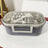Korean style simple stainless steel two compartment lunch box with cutlery - V.I.P Digital Presence