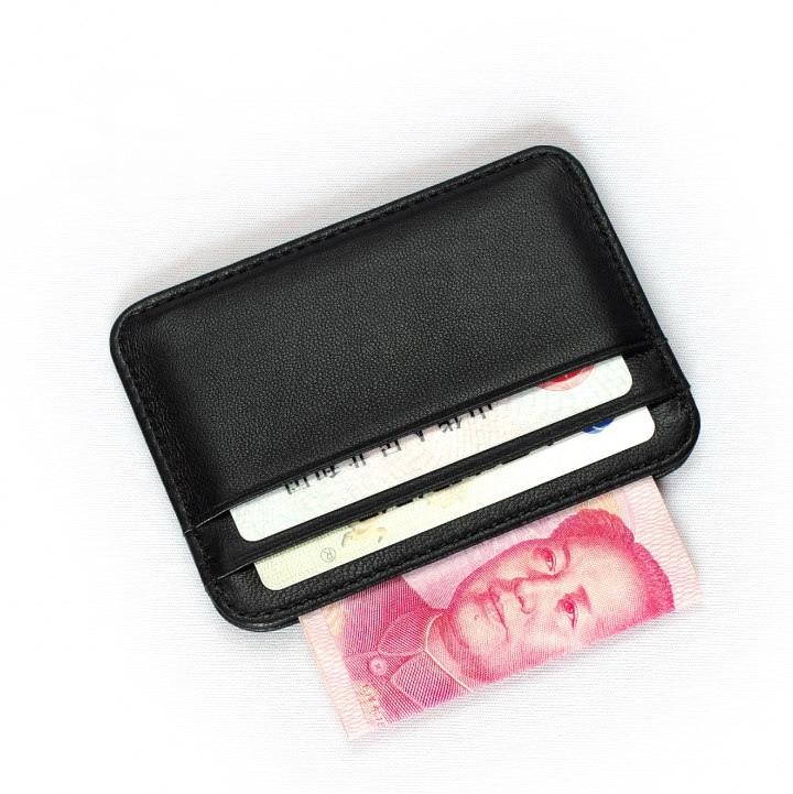 Sheepskin Genuine Leather Card Holder Credit Card Holder Card Case Organizer Mini Men Wallets - V.I.P Digital Presence