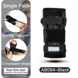 Basketball sports aluminum plate support hand pressure strap mesh breathable and anti damage protective equipment