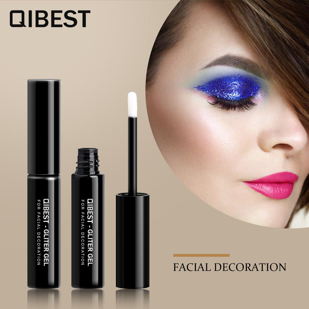 QIBEST Makeup Special Glue For High Flash Glitter Powder Eye Shadow Nail Glitter Glue Quick-Drying - V.I.P Digital Presence