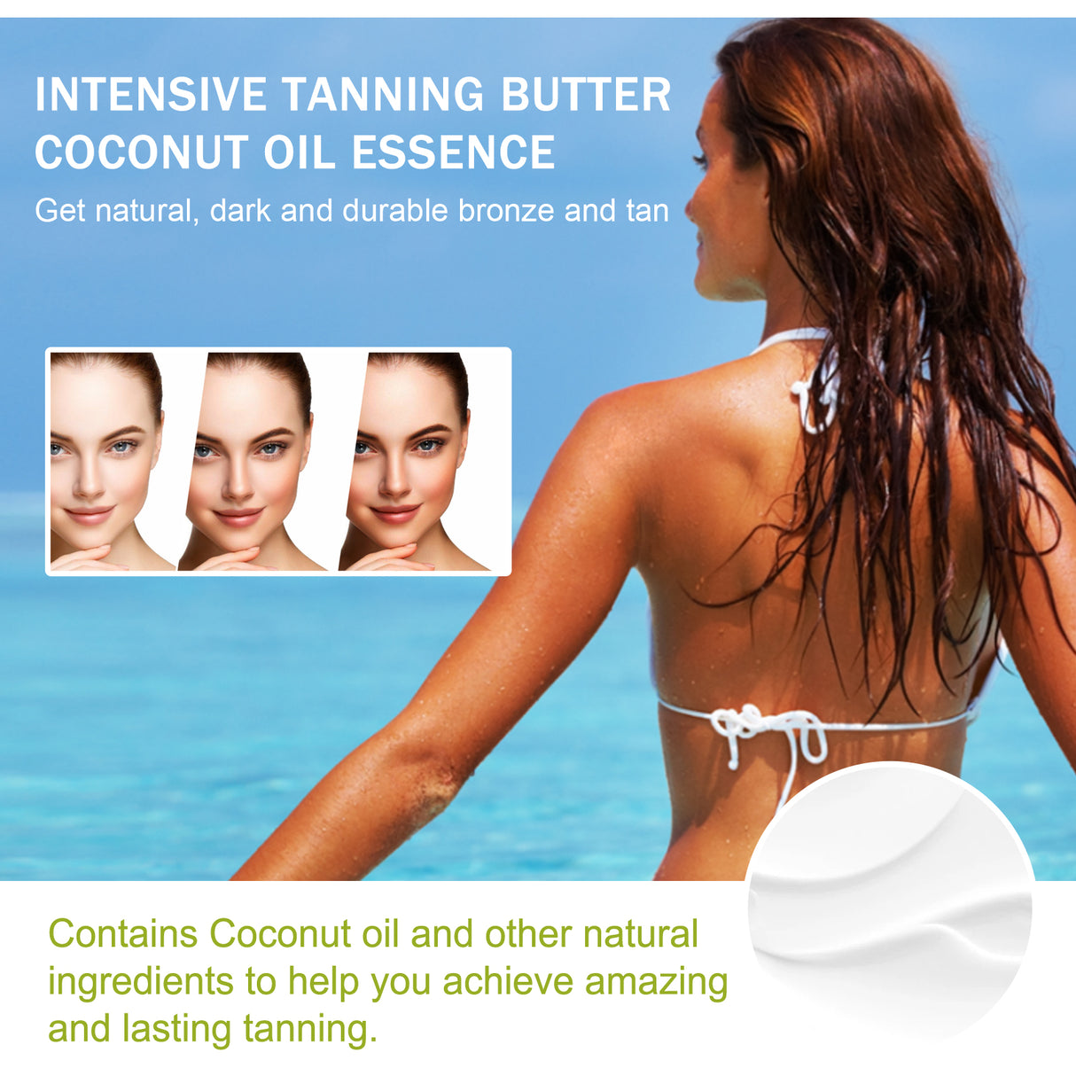Intensive Tanning Butter, Outdoor Sunbathing Evenly Helps Tan To Create Tan Skin Moisturizing Cream - V.I.P Digital Presence