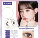 Natural Thick Portable Adhesive Free Eyelash Magnetic Suction Eyelash Style - V.I.P Digital Presence