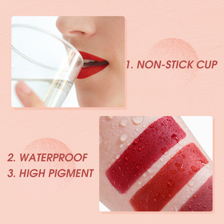 Soft Velvet Mist First Love Lip Slime Blush Eyeshadow Can Be Used For Three Velvet Non-Stick Cups Do Not Lose Color SE001 - V.I.P Digital Presence