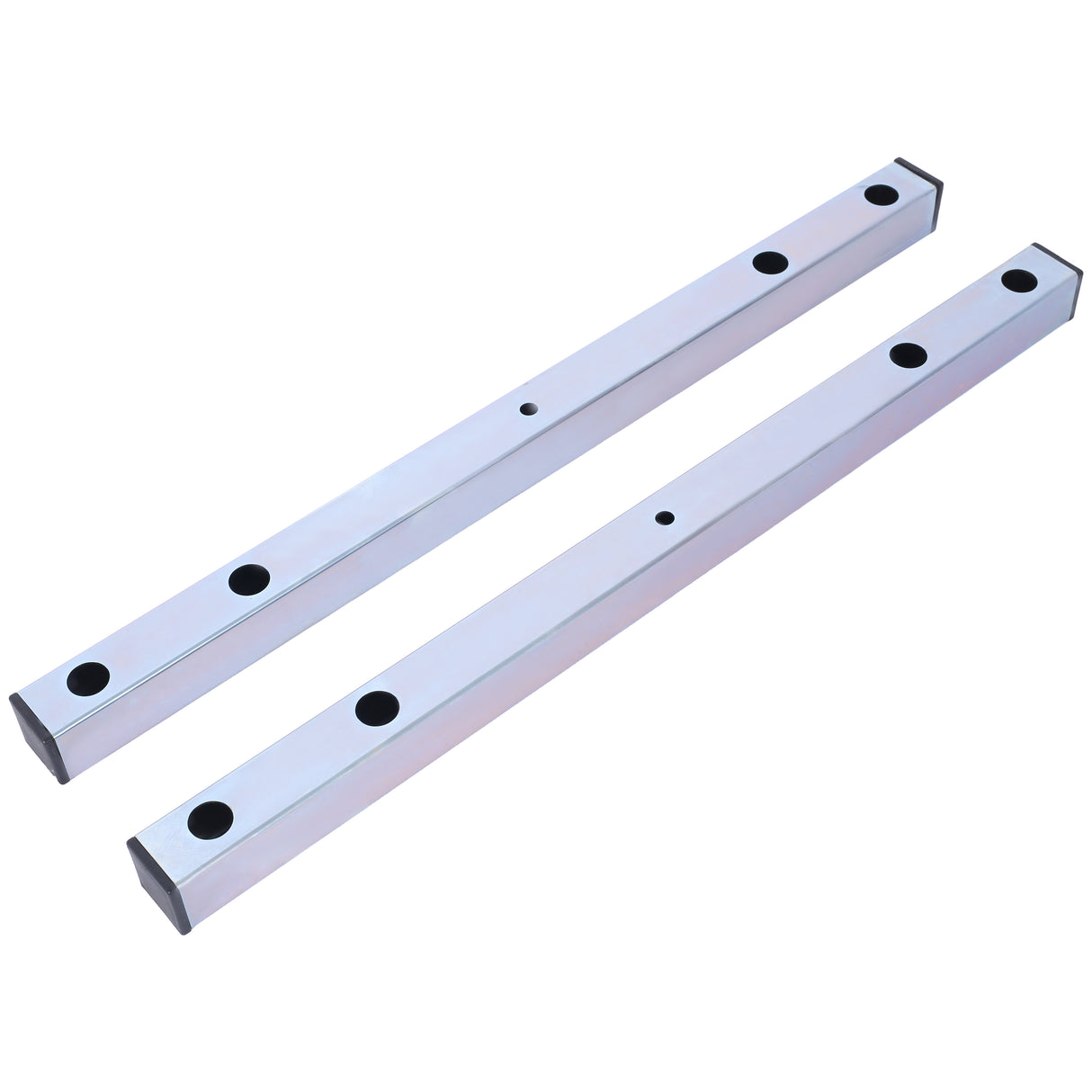 2 bicycle ground bike parking racks 22-28 inch wheel supports, maximum tire width 2.15 inches, galvanized - V.I.P Digital Presence