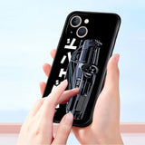 Luxury Phone Case For iPhone 11 12 13 15 14 Pro Max X XR XS 7 8 Plus SE 2020 Black Soft Cover Funda JDM Tokyo Drift Sports Car - V.I.P Digital Presence