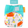Happy Flute 1 pcs heavy wetter night AIO AI2 baby cloth diaper nappy one size fit all - V.I.P Digital Presence