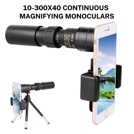 10-30×25 Zoom HD Portable Strong Binoculars Long Range Professional Spyglass Monocular Telescope Low Night Vision for Hunting - V.I.P Digital Presence