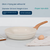 Medical stone non-stick pot soup pot stew pot frying pan wok milk pot frying pan steaming marble granite pot set - V.I.P Digital Presence