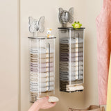 Suction cup underwear storage box sock sorting box home wardrobe wall mounted - V.I.P Digital Presence