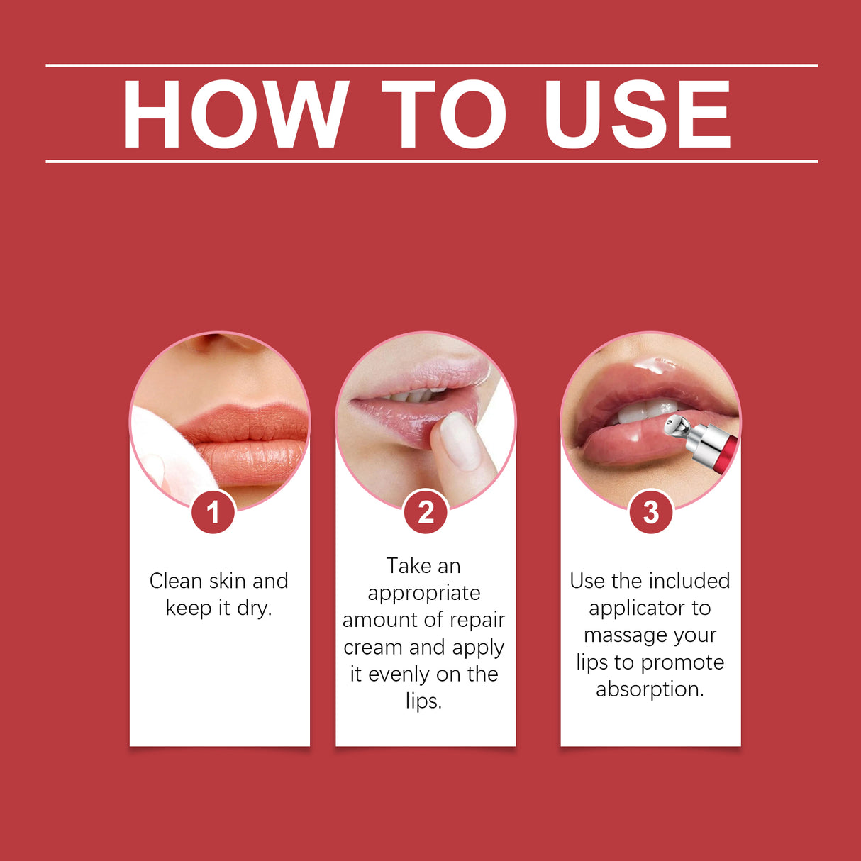 Lip Repair Cream Lighten Lip Lines Smile Lines Moisturizing And Nourishing Daily Lip Care