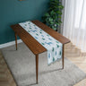 Jacquard table flag small fish green contrasting color dining table fabric holiday coffee table bed flag TV cabinet - V.I.P Digital Presence