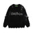Trendy Lazy Crochet Hole Sweater Men's Round Neck Knitwear Loose Long Sleeve Casual Pullover - V.I.P Digital Presence