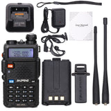 BaoFeng BF-UV5R Tri-Band Walkie Talkie 136-174Mhz 220-260Mhz/400-520Mhz+2 AntennaTwo Way Amatuer Portable ham Radio up of UV-5R - V.I.P Digital Presence