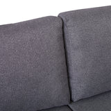 Twin Size Murphy Bed Wall Bed with Sofa,with Shelves,White - V.I.P Digital Presence